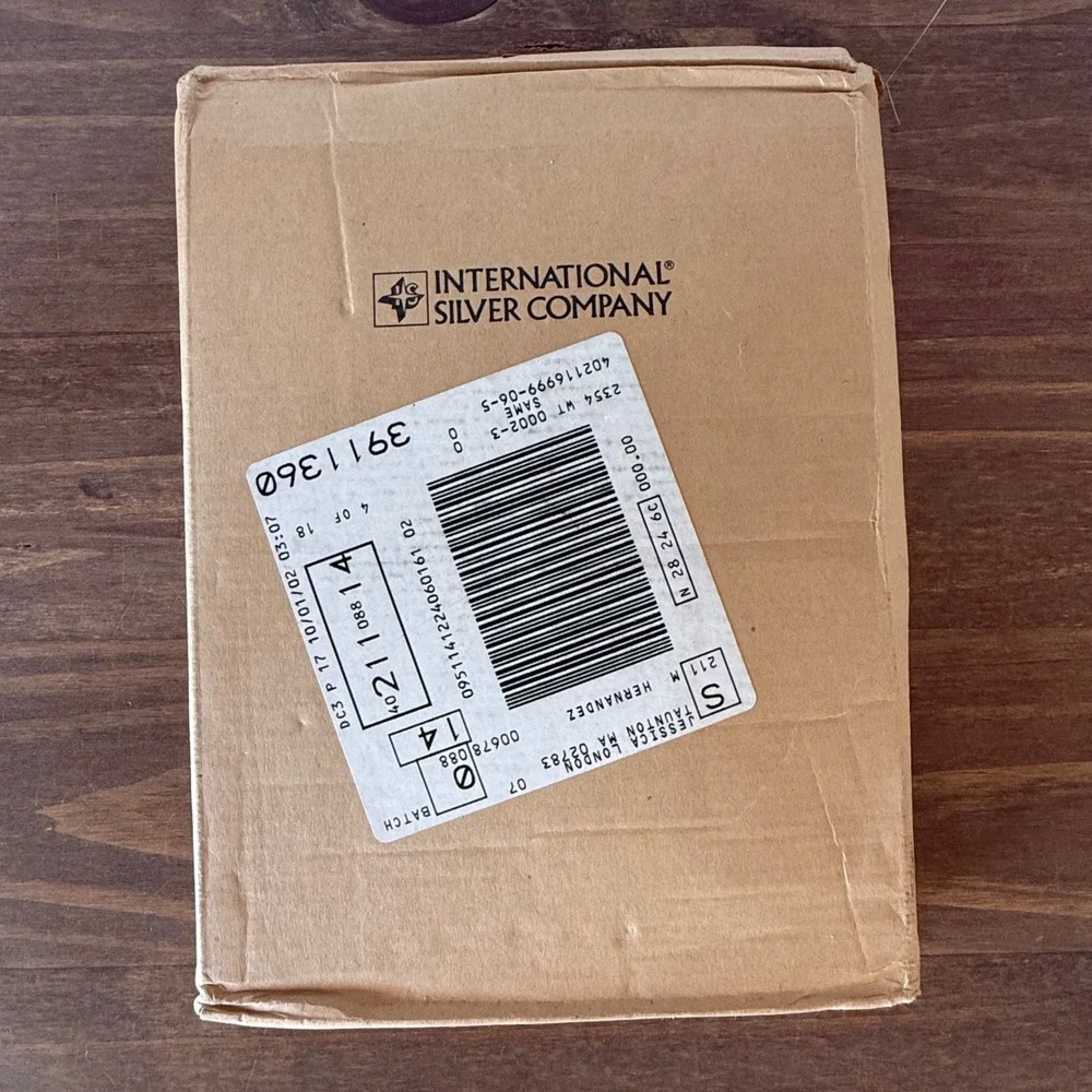 3pc Vintage International Silver Company Silverplated Picture Frames NIB NOS